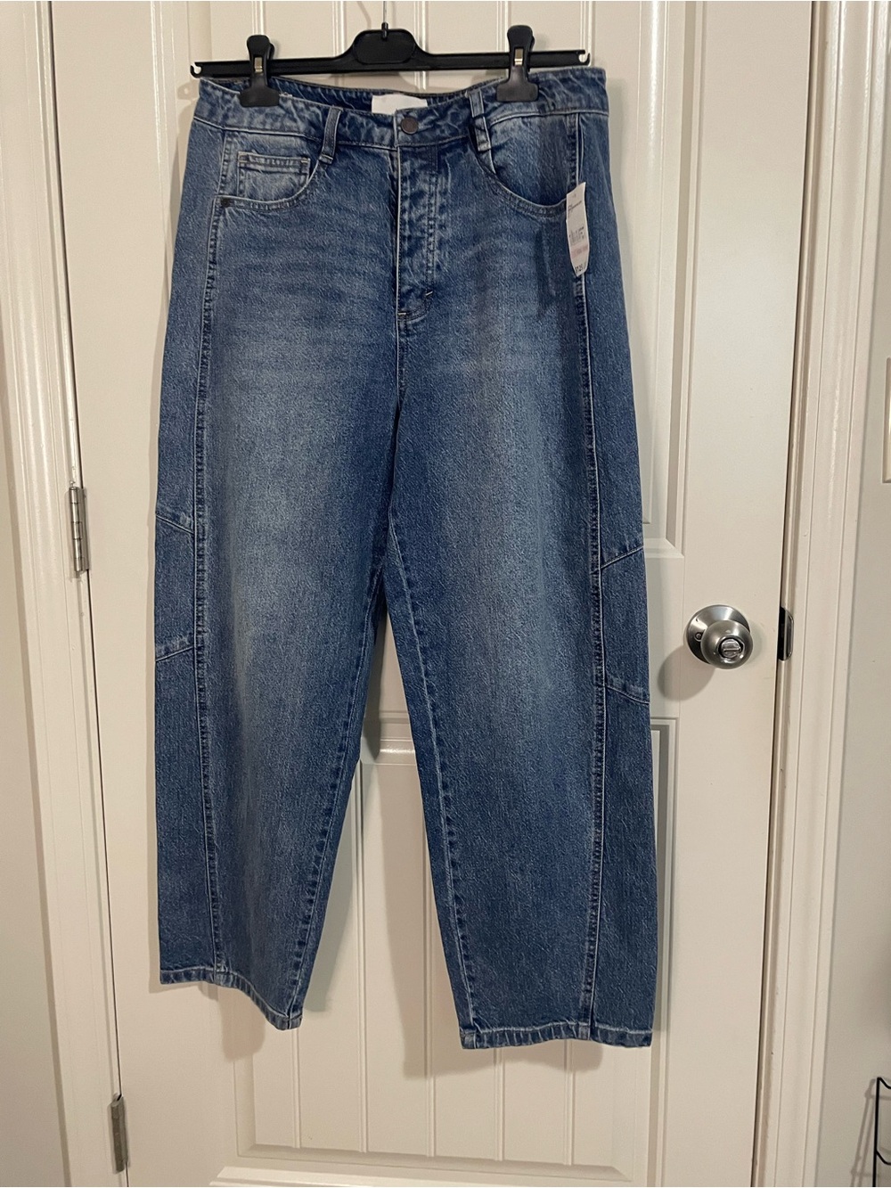 Habitual High rise Barrel crop jeans👖 - Picture 3 of 6